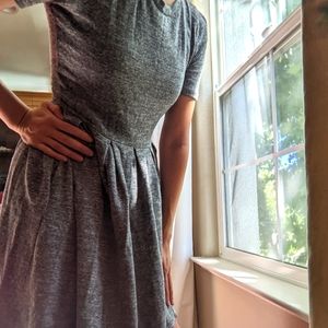 Madewell grey t-shirt dress